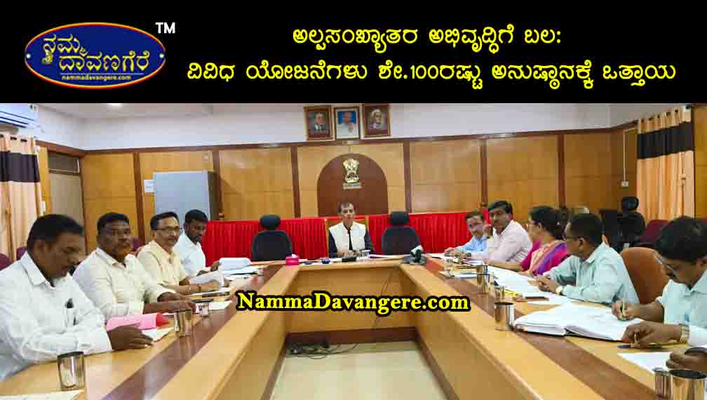 ಅಲ್ಪಸಂಖ್ಯಾತರ ಅಭಿವೃದ್ಧಿಗೆ ಬಲ: ವಿವಿಧ ಯೋಜನೆಗಳು ಶೇ.100ರಷ್ಟು ಅನುಷ್ಠಾನಕ್ಕೆ ಒತ್ತಾಯ