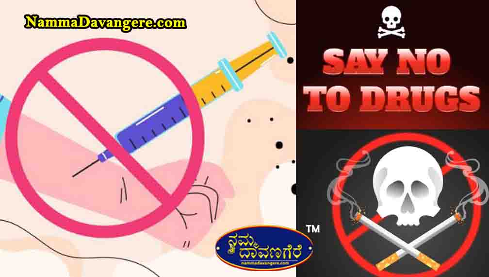 ದಾವಣಗೆರೆ: ಡ್ರಗ್ಸ್ ಮಾರಾಟದಲ್ಲಿ ತೊಡಗಿದ್ದ ನೈಜೀರಿಯಾ ಪ್ರಜೆಗಳು ಸೇರಿದಂತೆ ಐವರ ಬಂಧನ